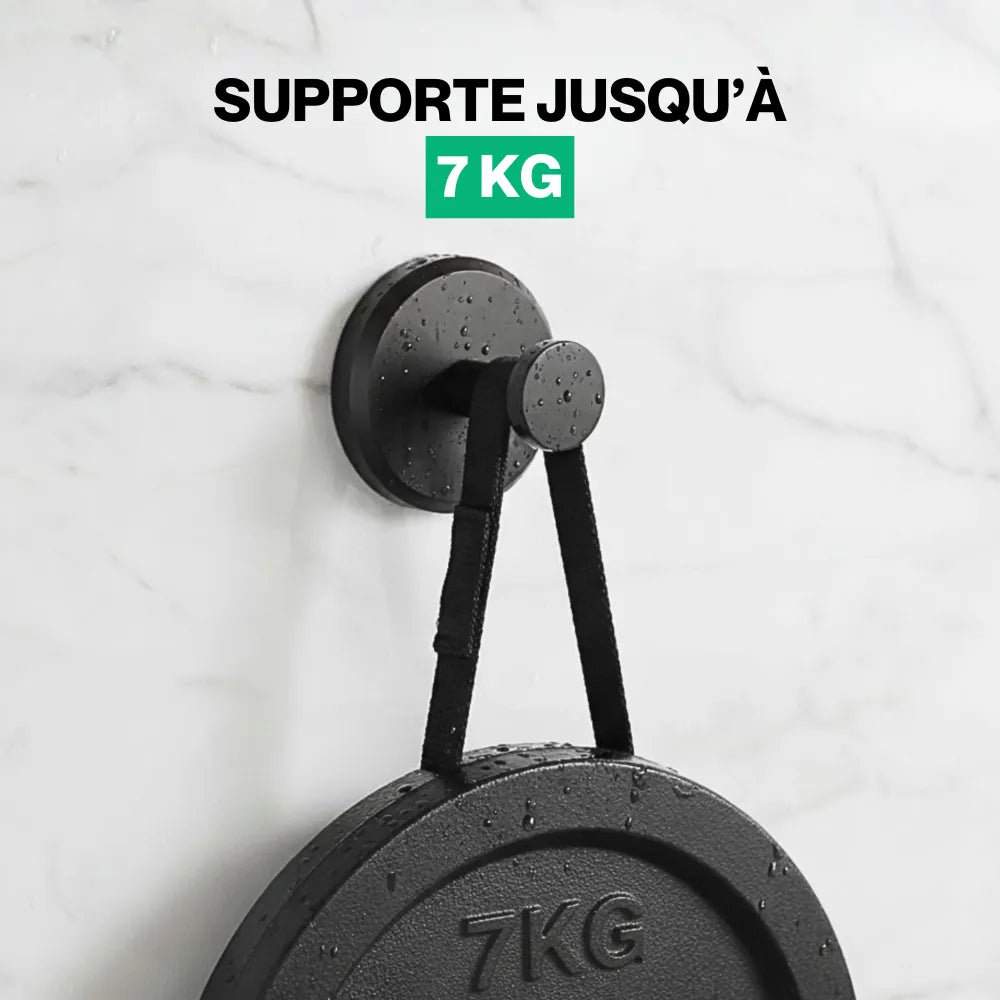 Grip™ - Pack de 4 crochets à ventouses