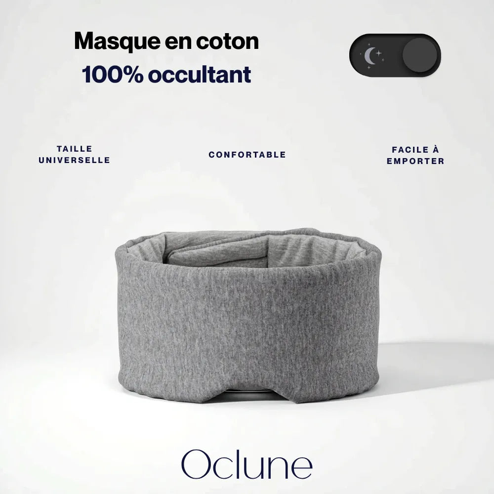 Masque de sommeil en coton