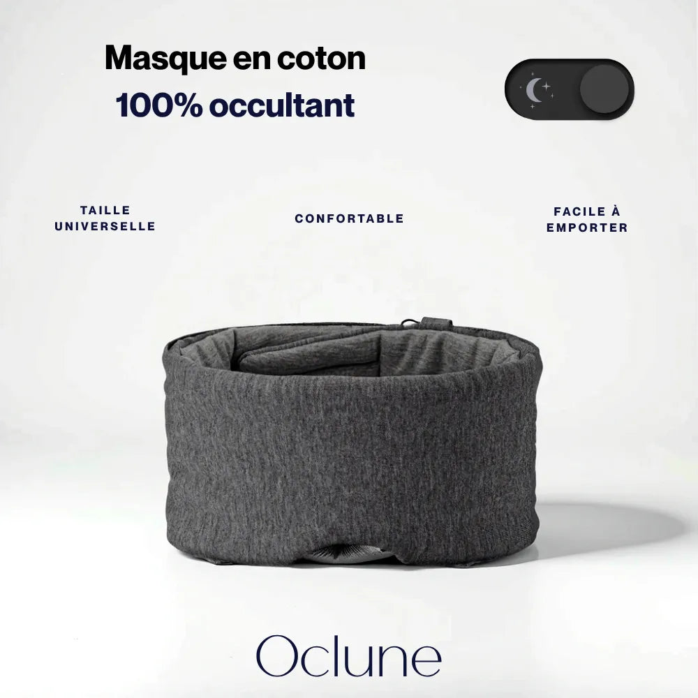 Masque de sommeil en coton