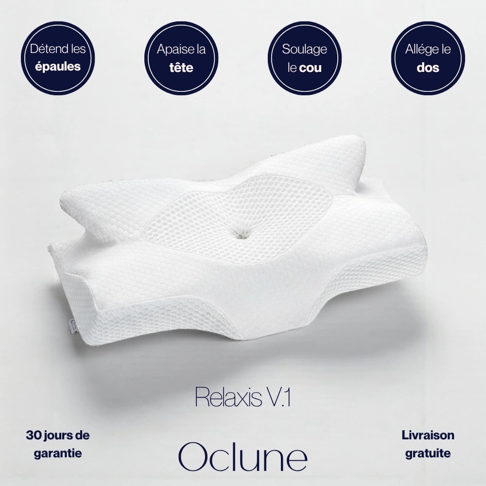 Oreiller ergonomique - Relaxis V.1