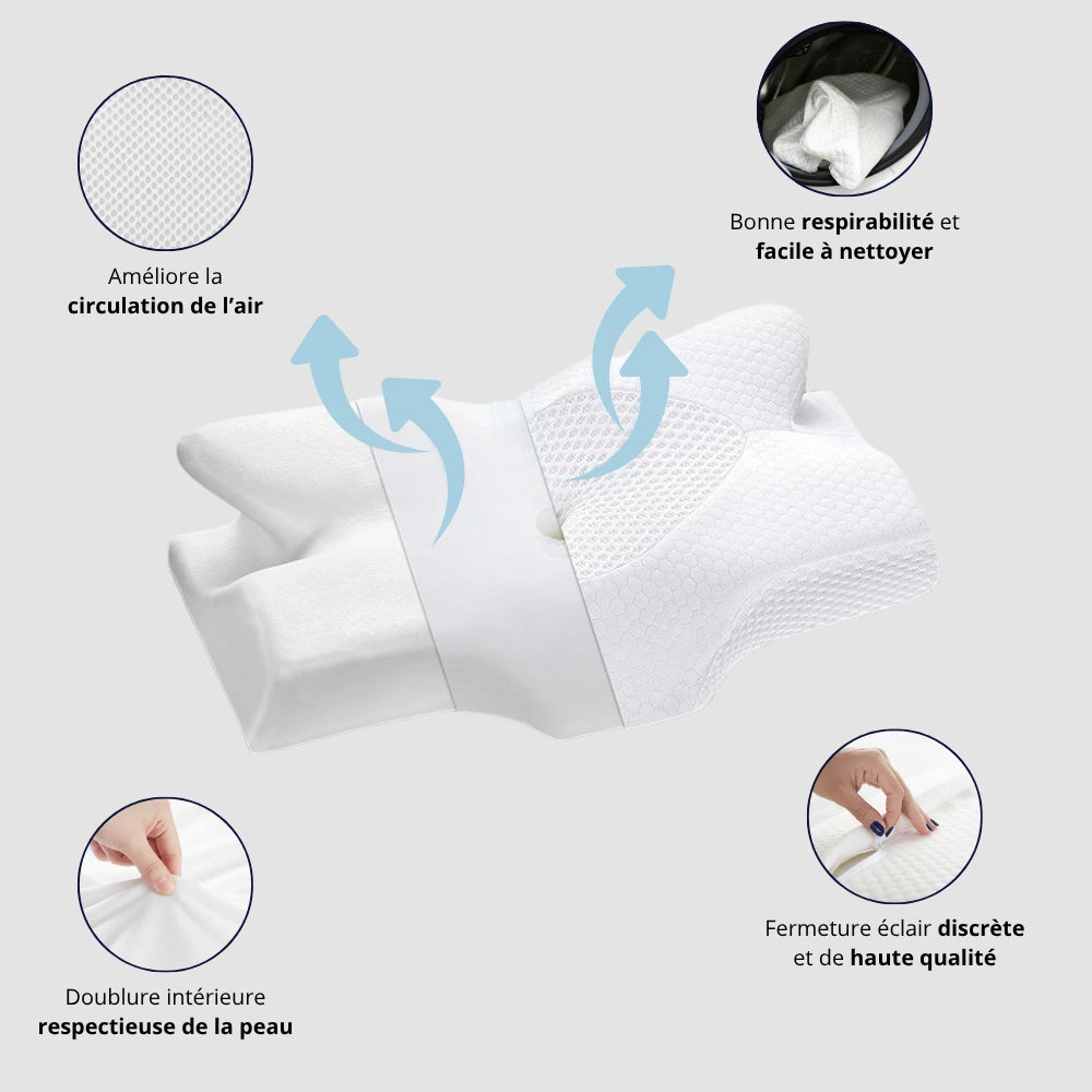 Oreiller ergonomique - Relaxis V.1