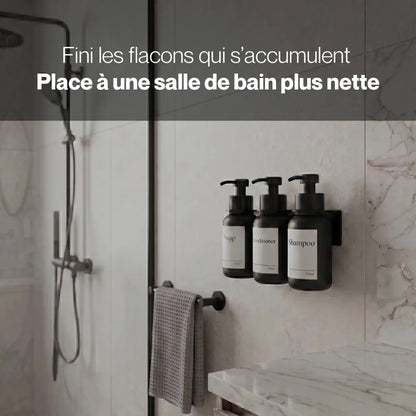Distributeur de savon mural en verre