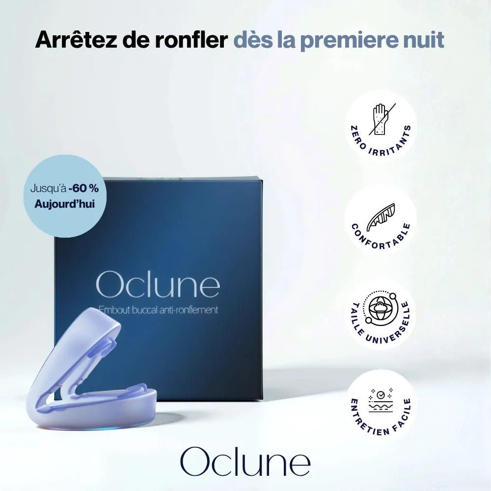 Embout buccal anti-ronflement