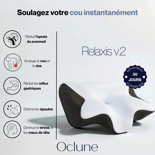 Relaxis V.2™  - Oreiller ergonomique