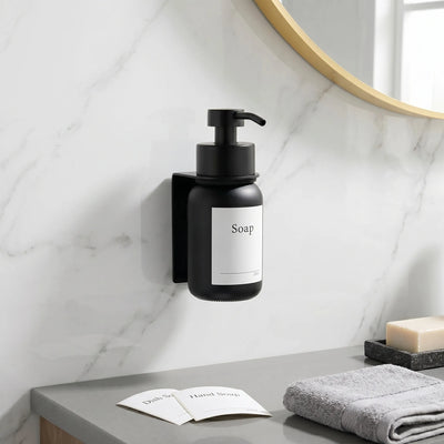 Soapik™ - Distributeur de savon mural en verre