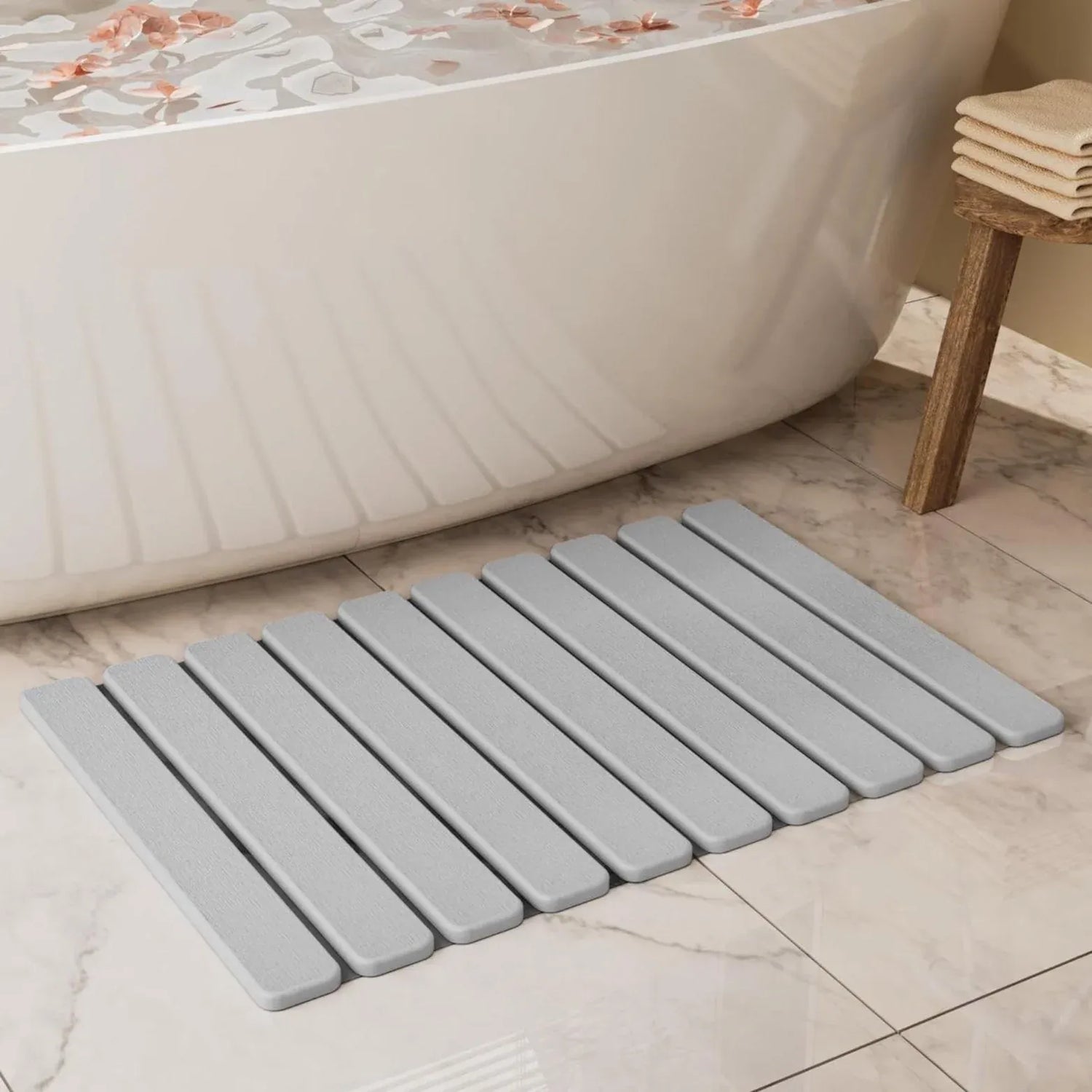 DryStone™ – Tapis de bain en pierre ultra-absorbant