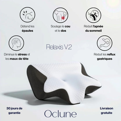 Oreiller ergonomique - Relaxis V.2