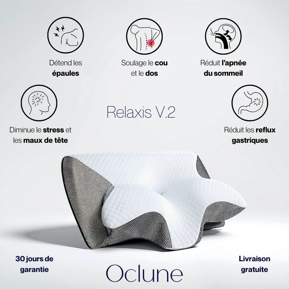 Oreiller ergonomique - Relaxis V.2